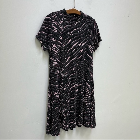 Torrid Purple Zebra Dress - Picture 3 of 12